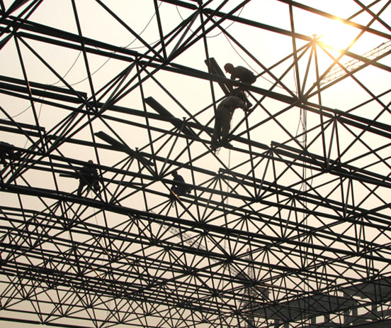 宿州厂房网架安装